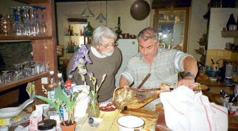 René Abet, André Douzet et le jambon de l'abbé Saunière